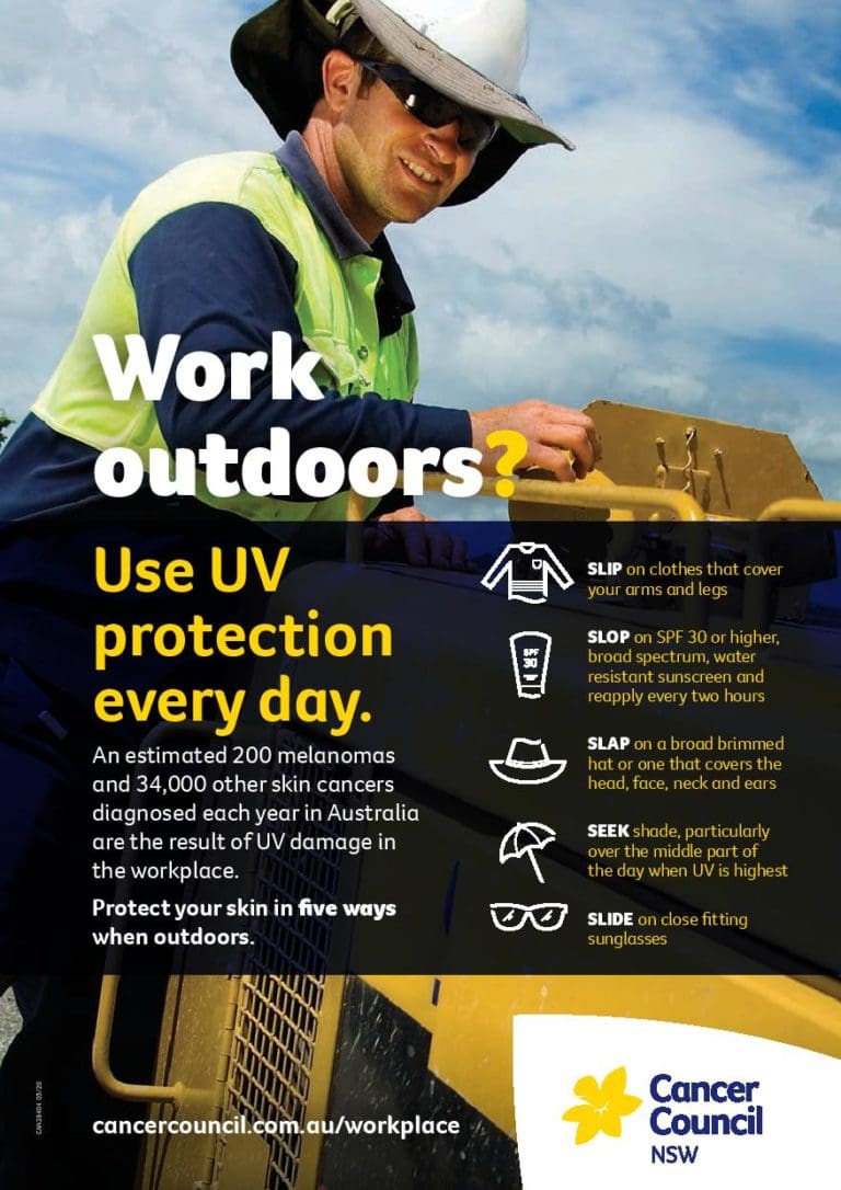 Outdoor Workers and sun protection Cancer Council NSW